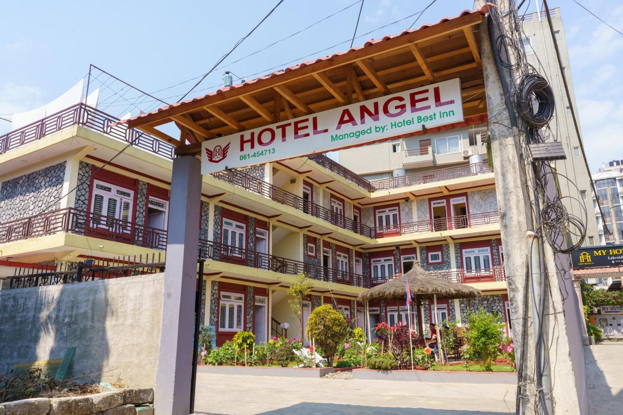 Hotel Angel Pokhara Kültér fotó