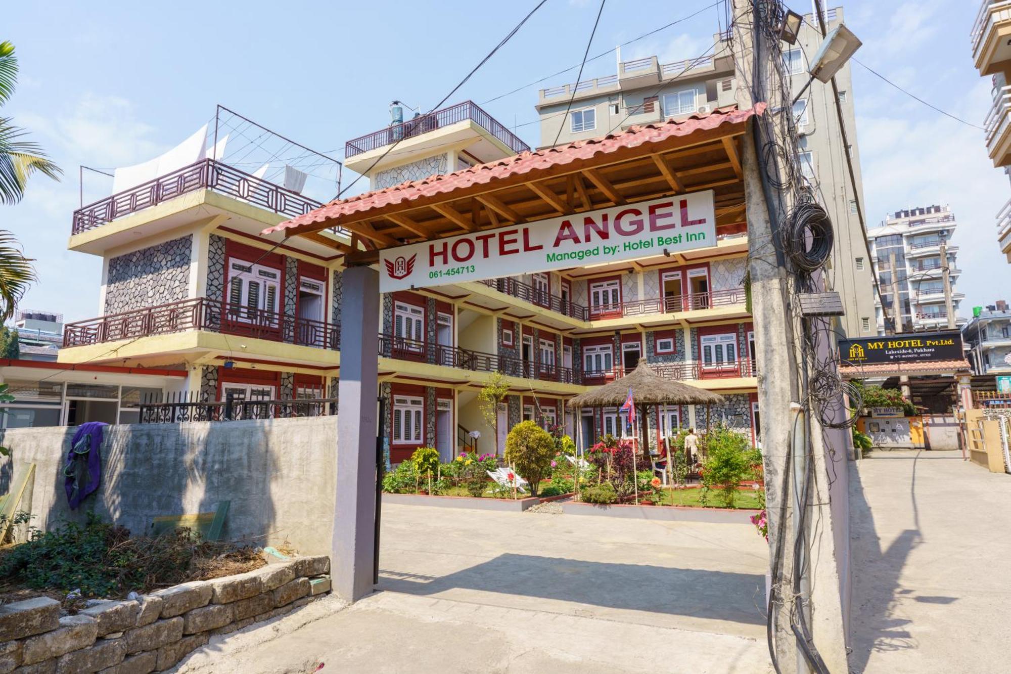Hotel Angel Pokhara Kültér fotó